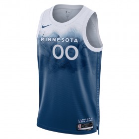 Muške NBA Dres Minnesota Timberwolves Personalizirani Nike 2023-24 City Edition Plava Swingman